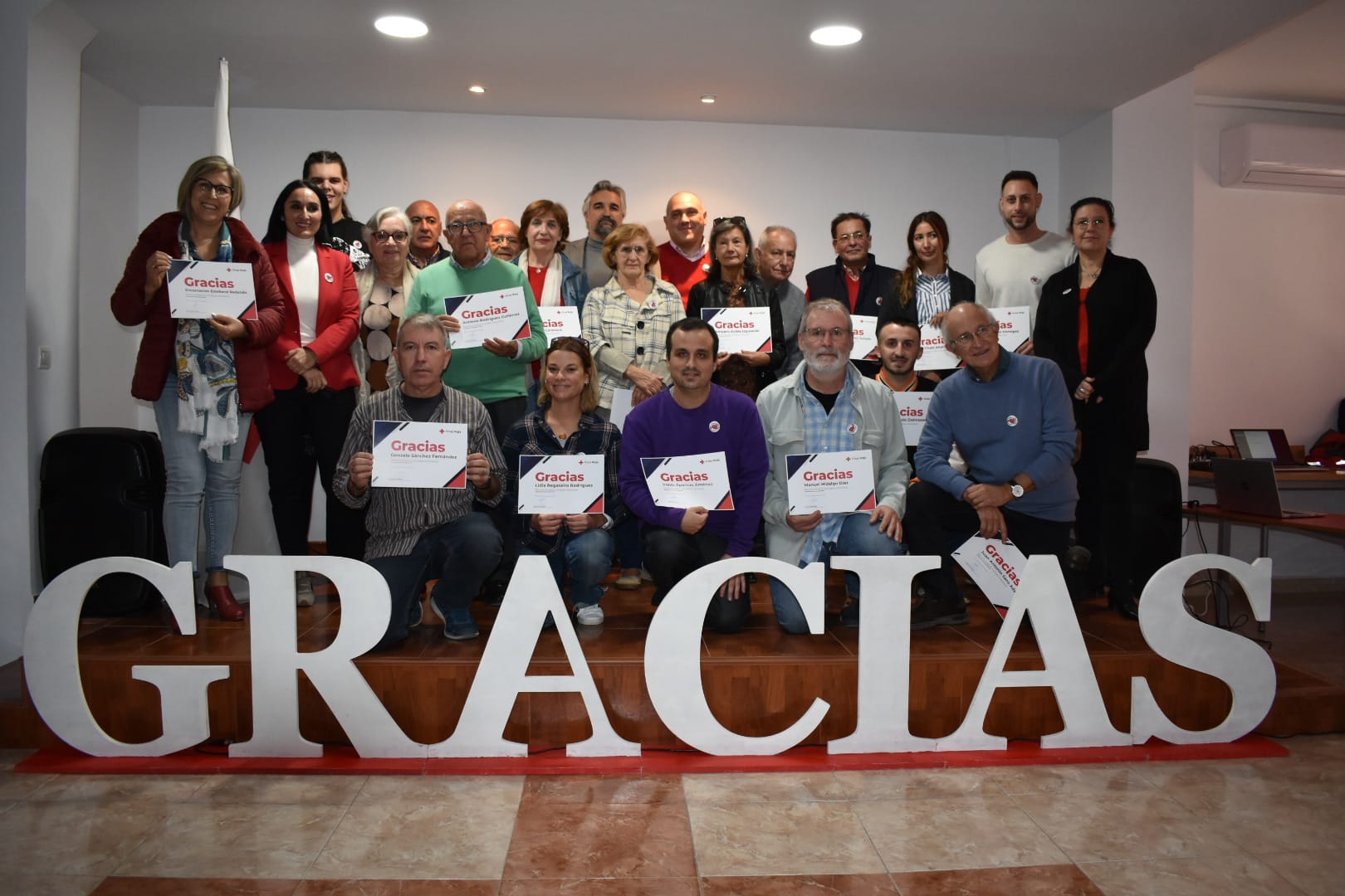 El comit comarcal de Cruz Roja reconoce la 